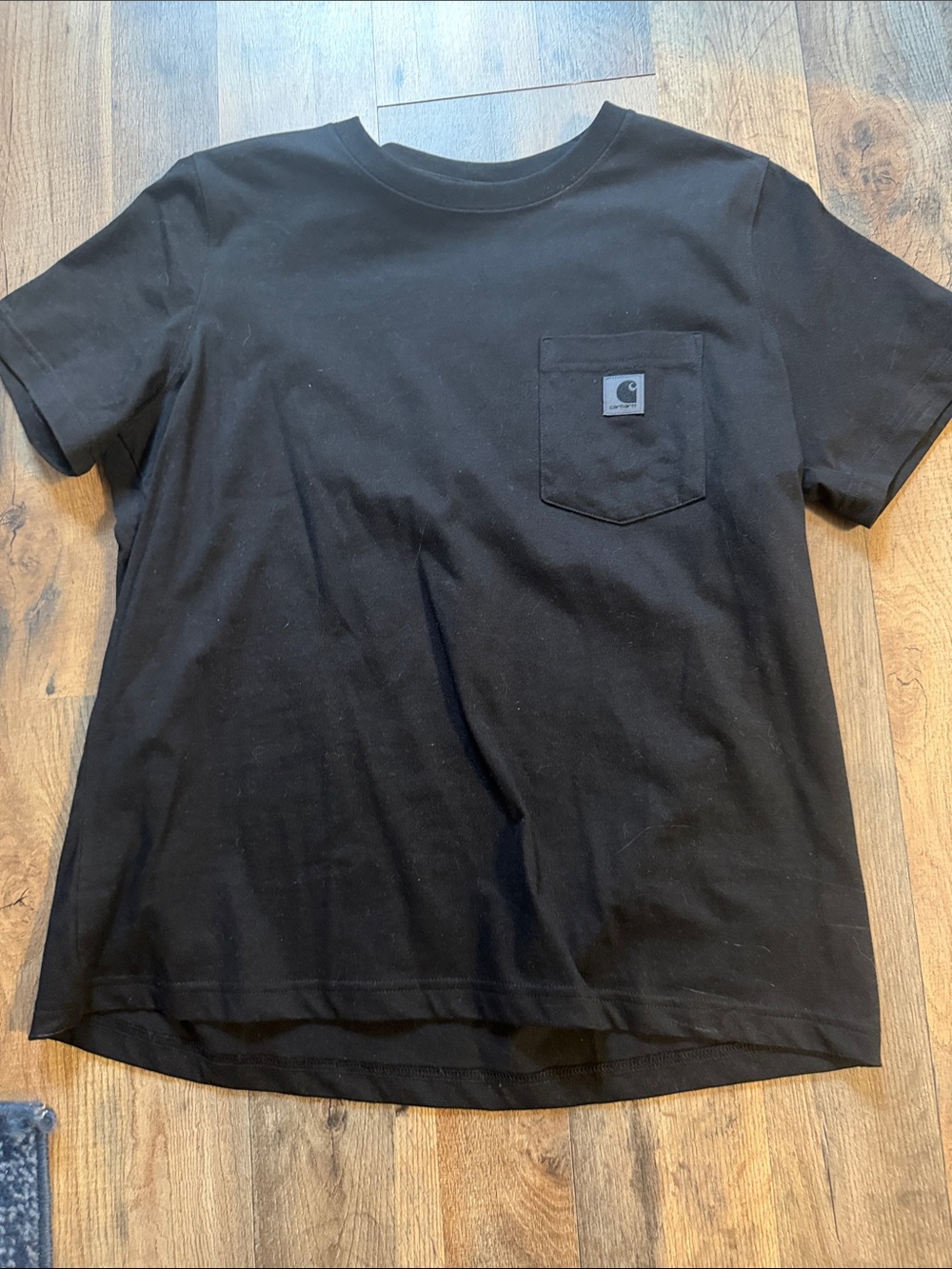 Carhartt Black Short Sleeve Pocket Tee size large relaxed fit